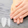 Unique Bargains Women's Full Coverage Almond Fake Nails Clear 1 Set - 2 of 4