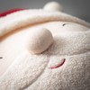 18"H Sullivans Christmas Smiling Santa Head Pillow  Red-White - 2 of 4
