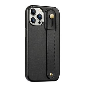 SaharaCase FingerGrip Series Case with Strap for Apple iPhone 13 Pro Black (CP00155) - 1 of 4