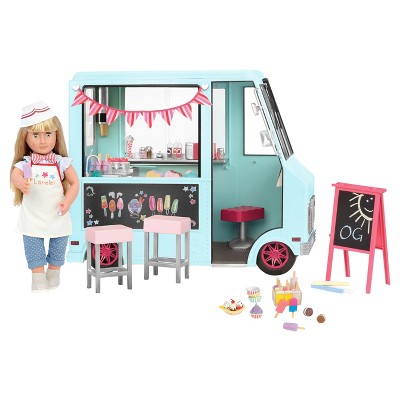 target american girl ice cream truck