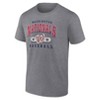 MLB Washington Nationals Men's Gray Bi-Blend Short Sleeve T-Shirt - 2 of 3