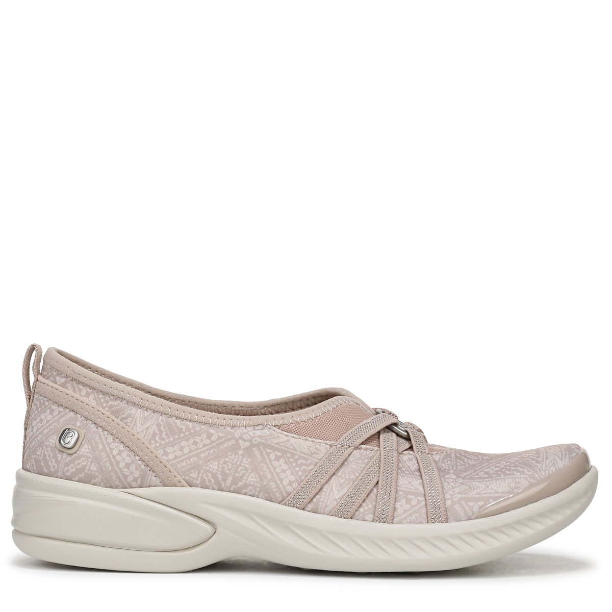 Женские туфли Bzees for Lifestride LifeStride Women's Niche Loafer Beige Batik Fabric 8 M — фото 3