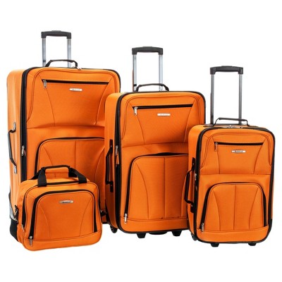 rockland 4 piece luggage set