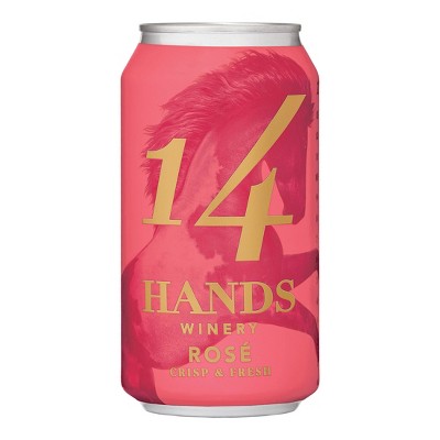 14 Hands Rosé Wine - 355ml Can