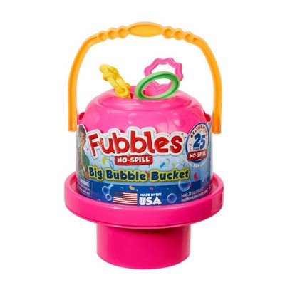Little Likes Kids: Fubbles No Spill Big Bubble Bucket, Pink
