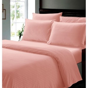 Noble House Easy Care 1800 Embossed 4pc Wrinkle Resistant Super SoftSheet Set With 18" Deep Pockets - Twin Size - 1 of 2