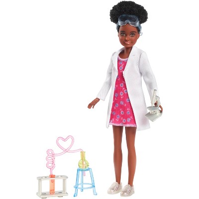 barbie science lab playset