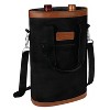 OPUX Two Bottle Wine Bag Carrier Tote, Insulated Leakproof Cooler Travel BYOB Picnic, Gift Men Women Birthday Christmas - 2 of 4