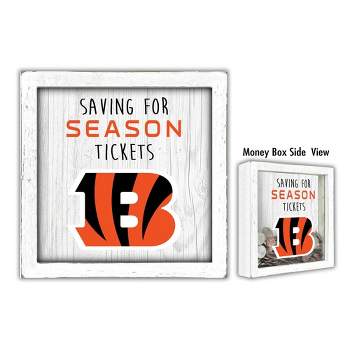 NFL Cincinnati Bengals Saving for Tickets Money Box