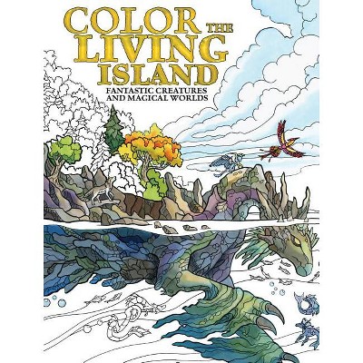 Color the Living Island - by  Emily Fiegenschuh & Brenda Lyons (Paperback)