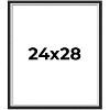 PosterPalooza | Flat Silver Picture Frame - UV Acrylic, Foam Board Backing, Hanging Hardware - 2 of 4