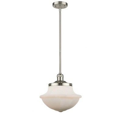 Oxford - 1 Light Stem Hung Mini Pendant In Traditional Style-11.5 Inches Tall and 11.75 Inches Wide