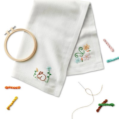 Create-Your-Own Easter Bunny Tea Towel Kit - Mondo Llama&#8482;_2