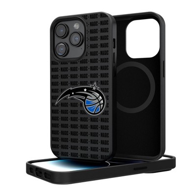 Keyscaper NBA Eastern Conference Teams Text Backdrop MagSafe Compatible Cell Phone Case for Apple iPhone