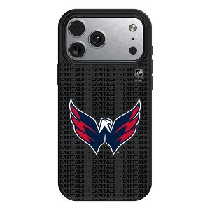 NHL Eastern Conference Teams Text Backdrop MagSafe Compatible Cell Phone Case for Apple iPhone 17 Series - 1 of 4