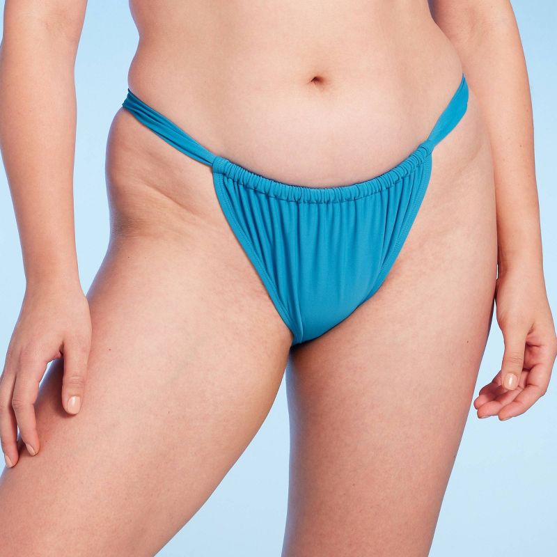 Women's Low-Rise Scarf Strap Adjustable Coverage Bikini Bottom - Shade & Shore™, 5 of 7