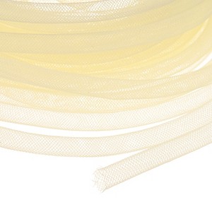 Unique Bargains Elastic Fabric Durable Mesh Tubing Multipurpose Use Waterproof Mesh Tube Ribbon 1 Pc - 1 of 4