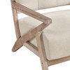 NicBex Tufted Back Accent Chair, Solid Rubberwood Living Room Chairs with Arm, Reading Chair Lounge Chair Club Chairs for Living Room, Office - 2 of 4
