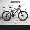 Gulches Trail-Ready Full Suspension Mountain Bike, Steel Frame, 21-Speed, Mechanical Disc Brakes, 27.5 Inch - 3 of 4