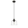 Chloe Lighting Alice Transitional 1 Light Rubbed Bronze Mini Ceiling Pendant 9`` Wide - 2 of 4