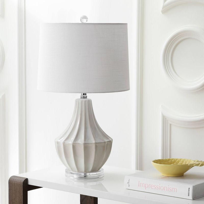 24.5" Ceramic Dallas Table Lamp (Includes Energy Efficient Light Bulb) - JONATHAN Y, 4 of 6