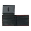 CTM Men's Leather RFID Vintage American Flag Bifold Passcase Wallet - 4 of 4