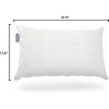Aghana Digitals Rayon Bamboo Shredded Memory Foam Pillow, Adjustable, Queen Size - 2 of 4