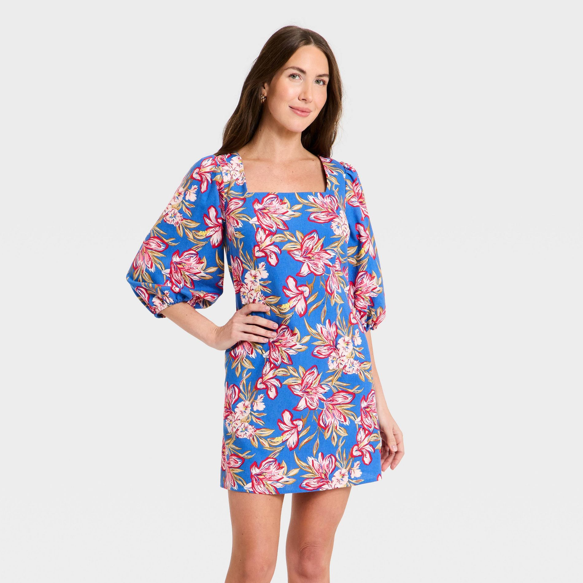 Women's Linen Mini Dress - A New Day™