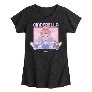 Girls' - Disney - Cinderella I Am A Dreamer Fitted Short Sleeve Graphic T-Shirt - 1 of 4