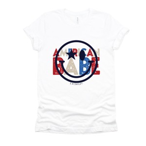 Simply Sage Market S.W.Smiley American Babe Short Sleeve Tee - 1 of 4