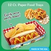 Big Dot of Happiness Farm Animals Party Paper Food Trays, Disposable Food Boats for Barnyard Party, Double-Sided Paper Meal Holders - 12 Ct - 2 of 4