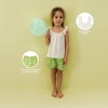 Ola! Otter Organic Cotton Co-Ord Set – Breezy Daisy Green | Soft Baby & Toddler Wear| Stylish Kids’ Clothing| Cute Toddler Summer Outfit - 3 of 4