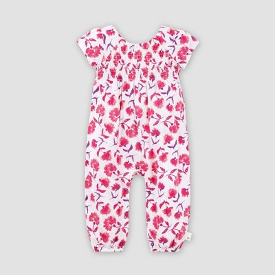 little girls white jumpsuit