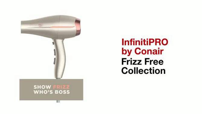 Conair InfinitiPro Frizz Free Curling Iron - 1 1/4&#34;, 2 of 9, play video