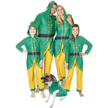 Elf The Movie Matching Family Pajama Sets Costume Onesie Elf
