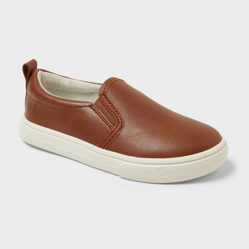 Toddler Seth Slip On Sneakers - Cat & Jack™ Cognac 5T