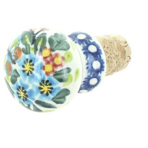 Blue Rose Polish Pottery 270 Vena Wine Cork - 1 of 1