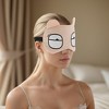 Unique Bargains Soft Cartoon Funny Eyes Sleep Mask 1 Pc - 2 of 4