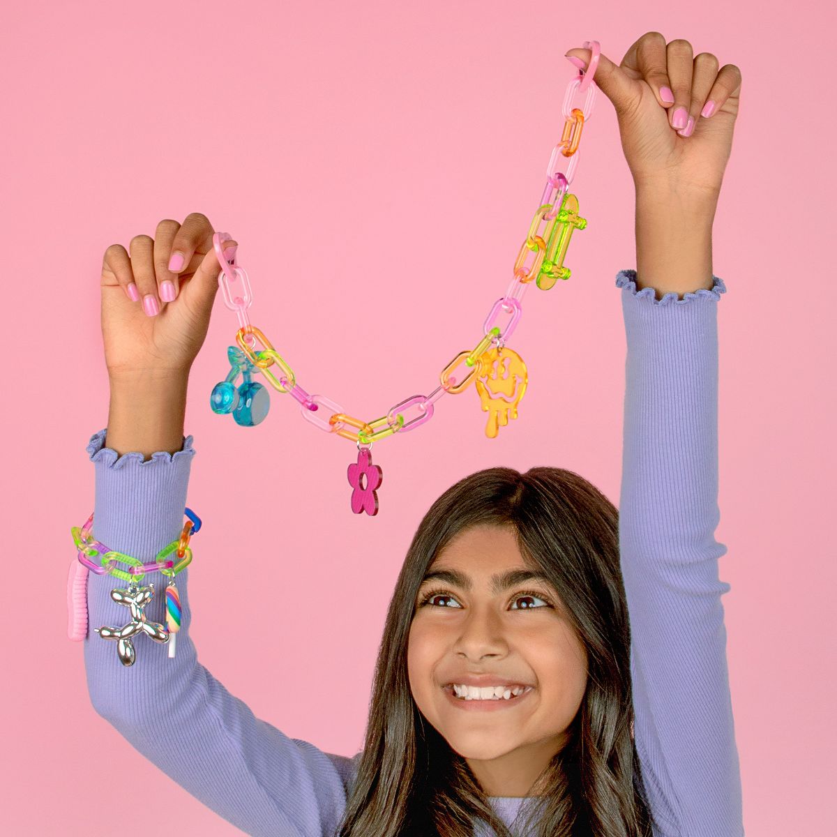 Fashion Angels: Chunky Charms & Chains - So Rad - Accessory Design Kit, Kids 8+ - thumbnail 5