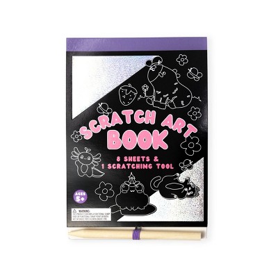 Scratch Art Book Animals Craft Activity Kit - Bullseye's Playground™