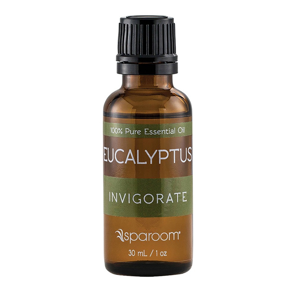 Eucalyptus Essential Oil 30ml - SpaRoom: For Humidifier, Body Aromatherapy, Natural Respiratory Support