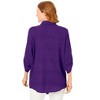Woman Within Plus Size Cotton Gauze Bigshirt - 3 of 4