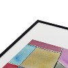 Elena Blanco Patchwork Metal Framed Art Print - Deny Designs - 3 of 4