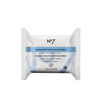 No7 Biodegradable Makeup Removing Wipes - 30ct