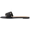 Journee Collection Womens Treena Slip On Slide Flat Sandals - 2 of 4