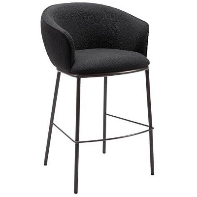 Zuo Essen Barstool Black  and  Bronze