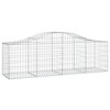 vidaXL Gabion Raised Bed Galvanized Iron 78.7"x39.4"x39.4" - 2 of 4
