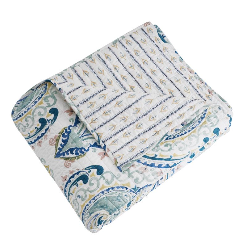 Alita Damask Quilted Throw - Levtex Home, 3 of 4