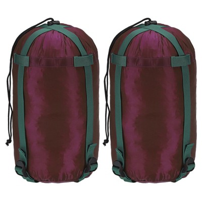 Unique Bargains Waterproof Portable Compression Stuff Sacks 2 Pcs 20L