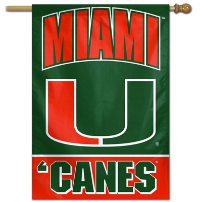 NCAA Miami Hurricanes 40"x28" Vertical Banner